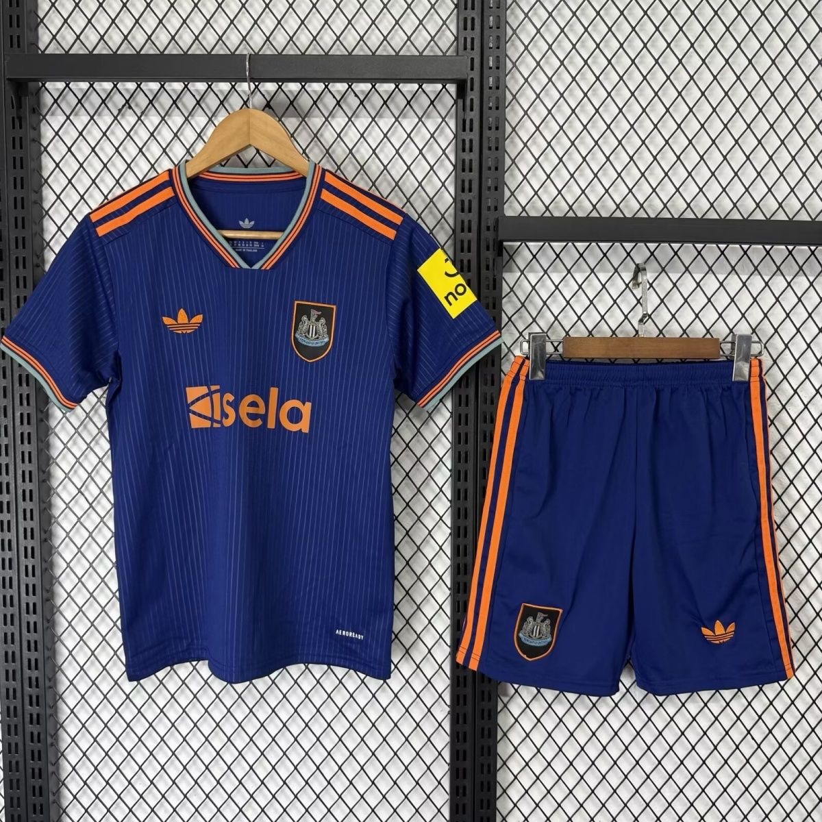 Newcastle United Football Jersey Third Away Kids Kit Jersey+Shorts 2025/26 - sinoshirt