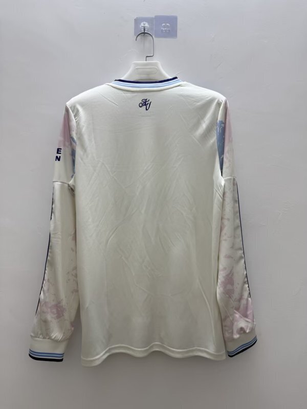 Aston Villa Football Jersey Third Away Long Sleeve Custom Shirt 2025/26 - sinoshirt