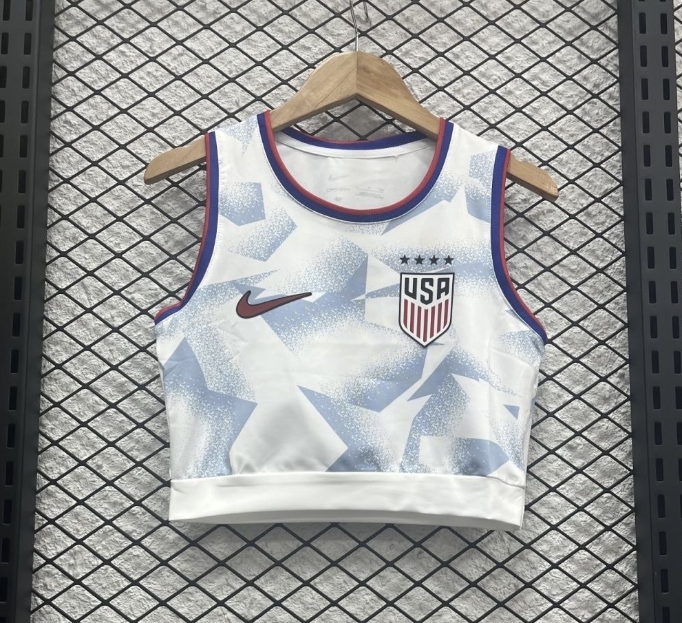 USA Soccer Jersey Home Women's Vest 2025 - sinoshirt