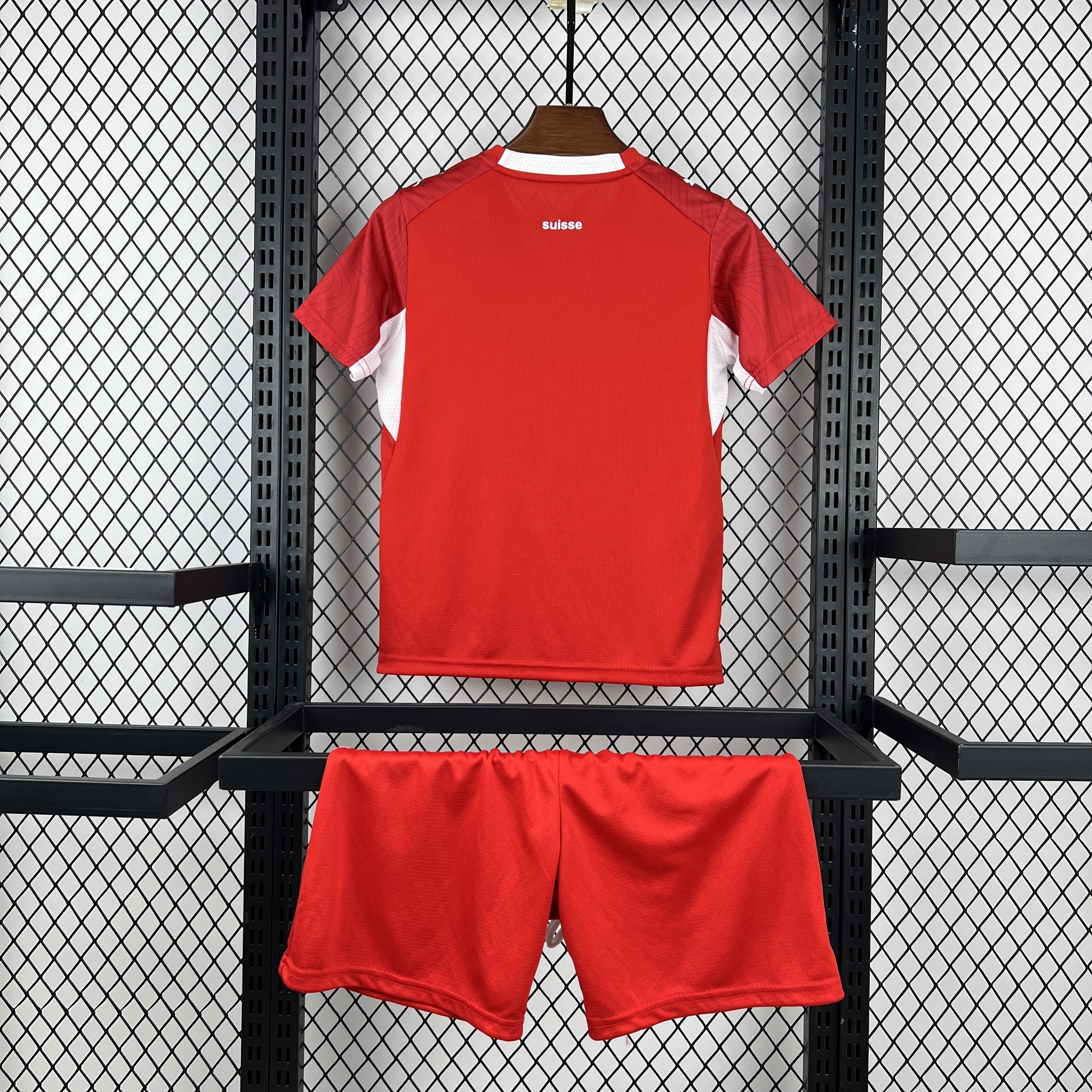 Switzerland Soccer Jersey Home Kids Kit Jersey+Shorts World Cup 2026 - sinoshirt