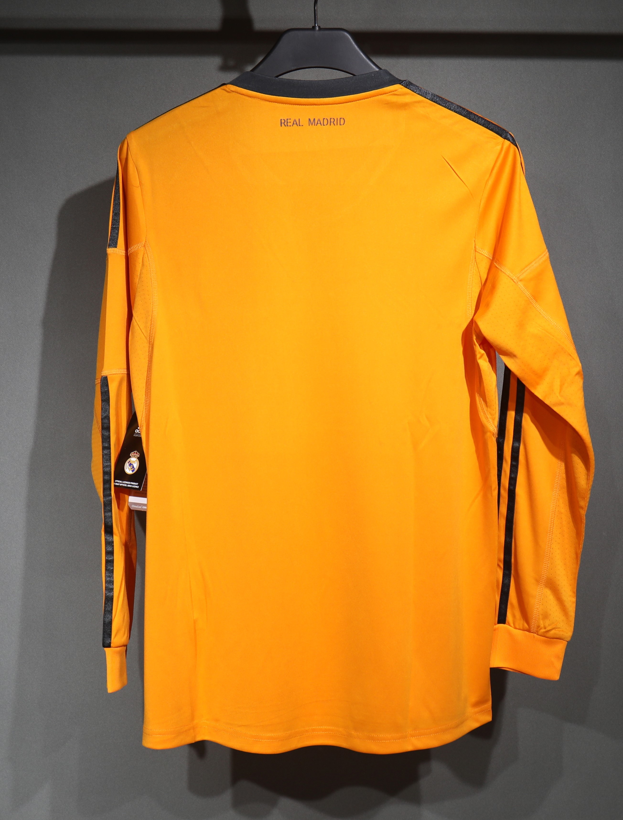 Real Madrid Authentic Retro Jersey Third Away Long Sleeve Soccer Shirt 2013/14 - sinoshirt