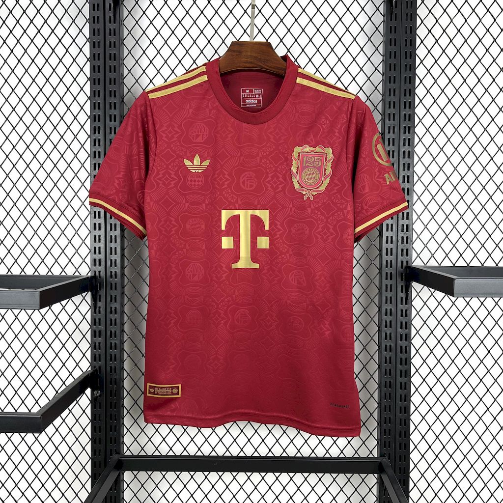 Bayern Munich Soccer Jersey Shirt 2025/26 125th Anniversary - sinoshirt