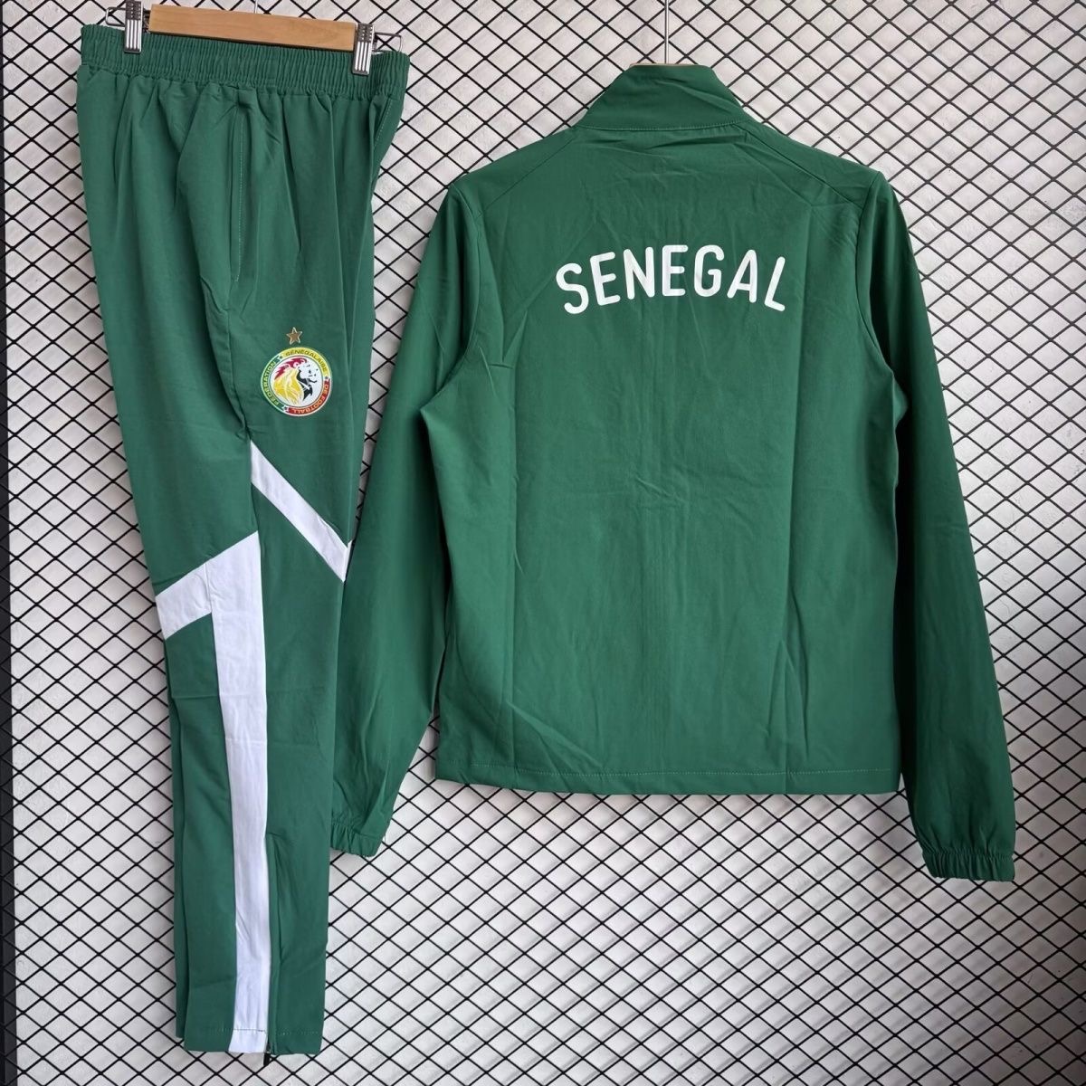 Senegal Windbreaker With Pants Green World Cup 2026 - sinoshirt