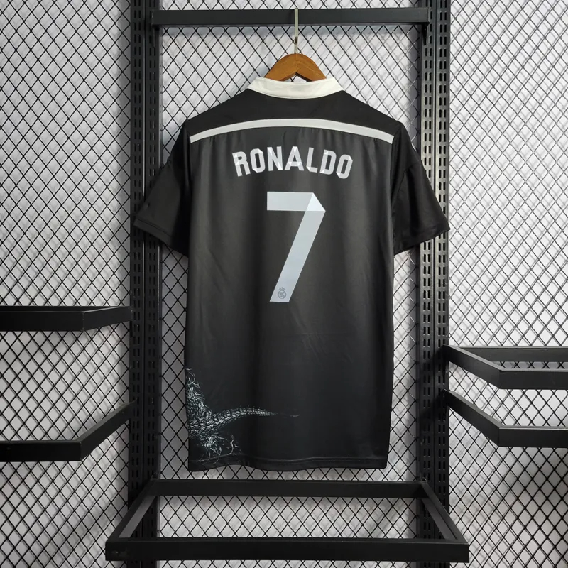 Ronaldo#7 Real Madrid Retro Jersey Third Away Soccer Shirt 2014/15 - sinoshirt