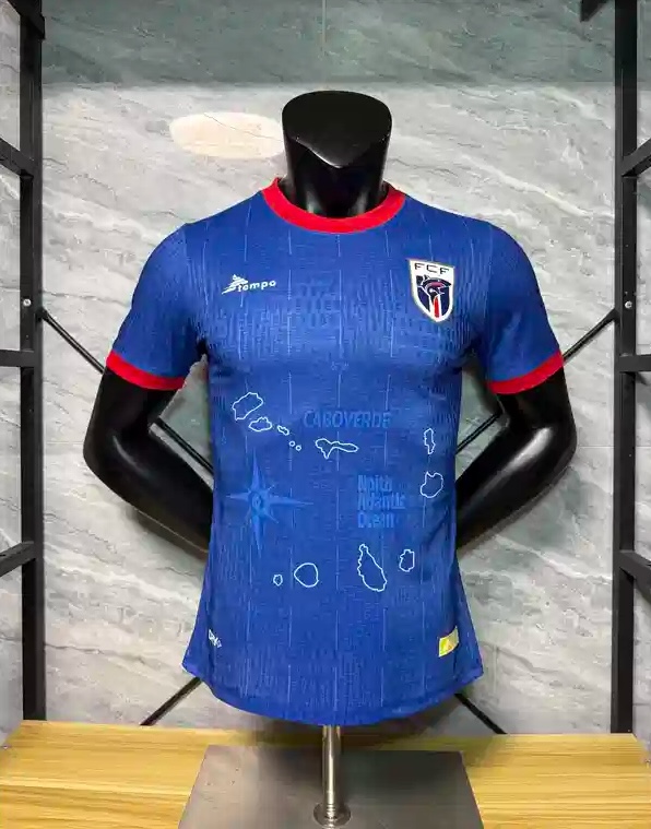 Cabo Verde Authentic Football Jersey Home Shirt World Cup 2026 - sinoshirt