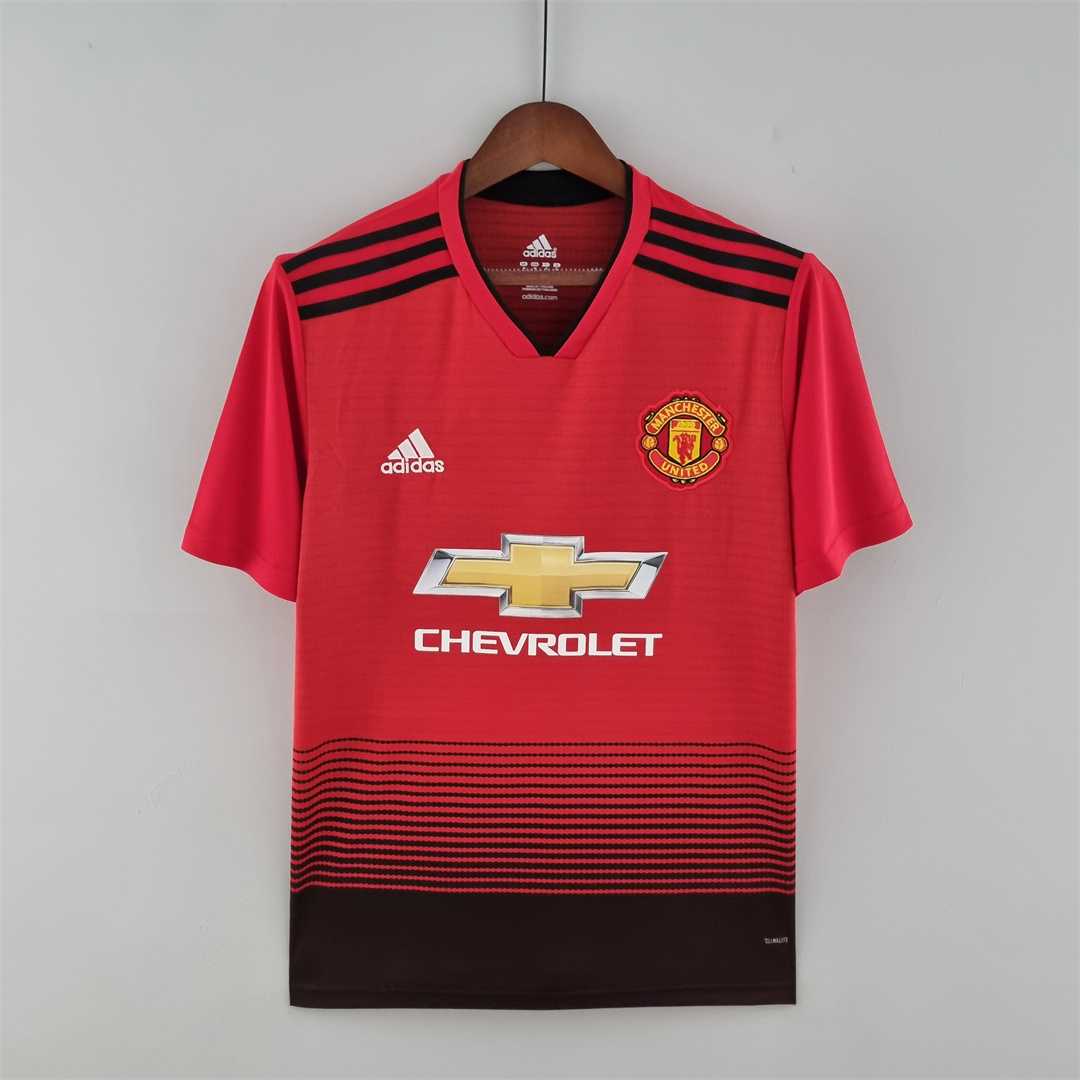 Manchester United Retro Home Football Jersey Shirt 2018/19 - sinoshirt