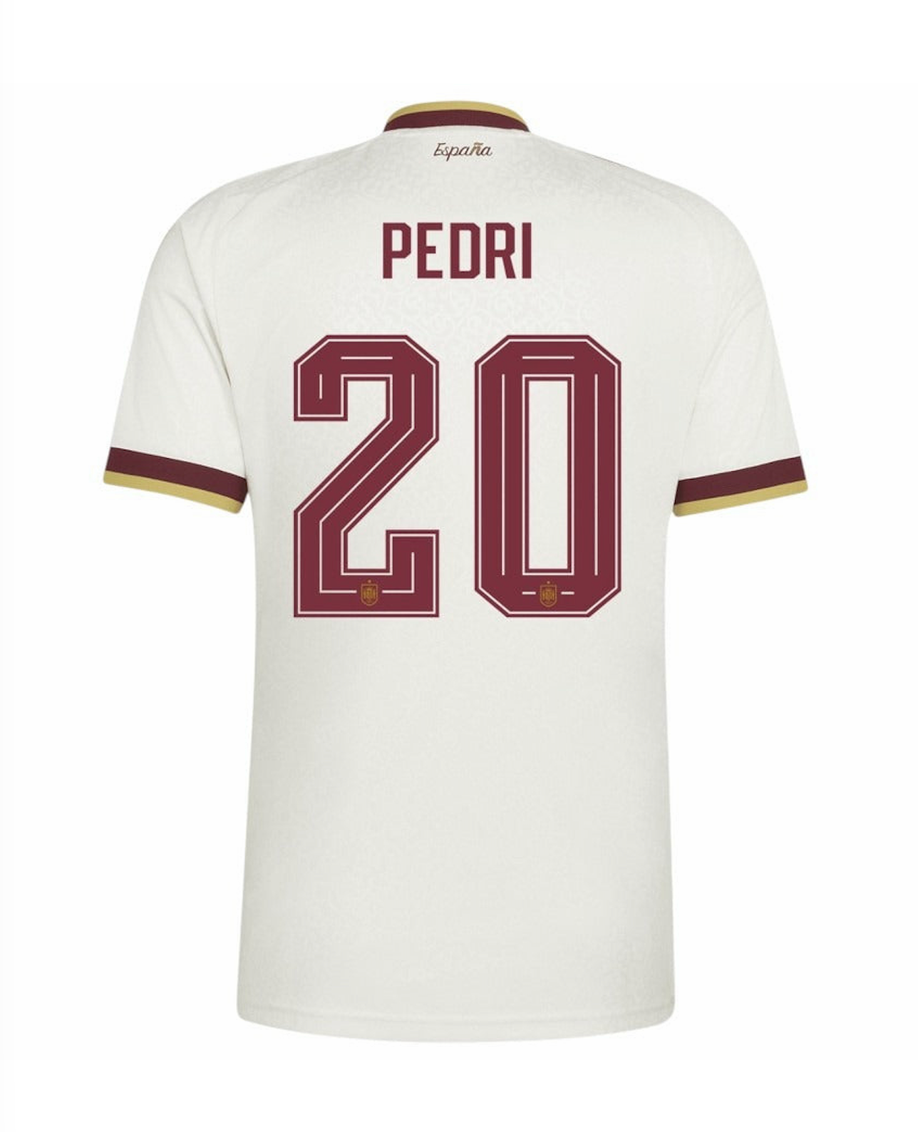PEDRI #20 Spain Football Jersey Away Custom Shirt World Cup 2026 - sinoshirt