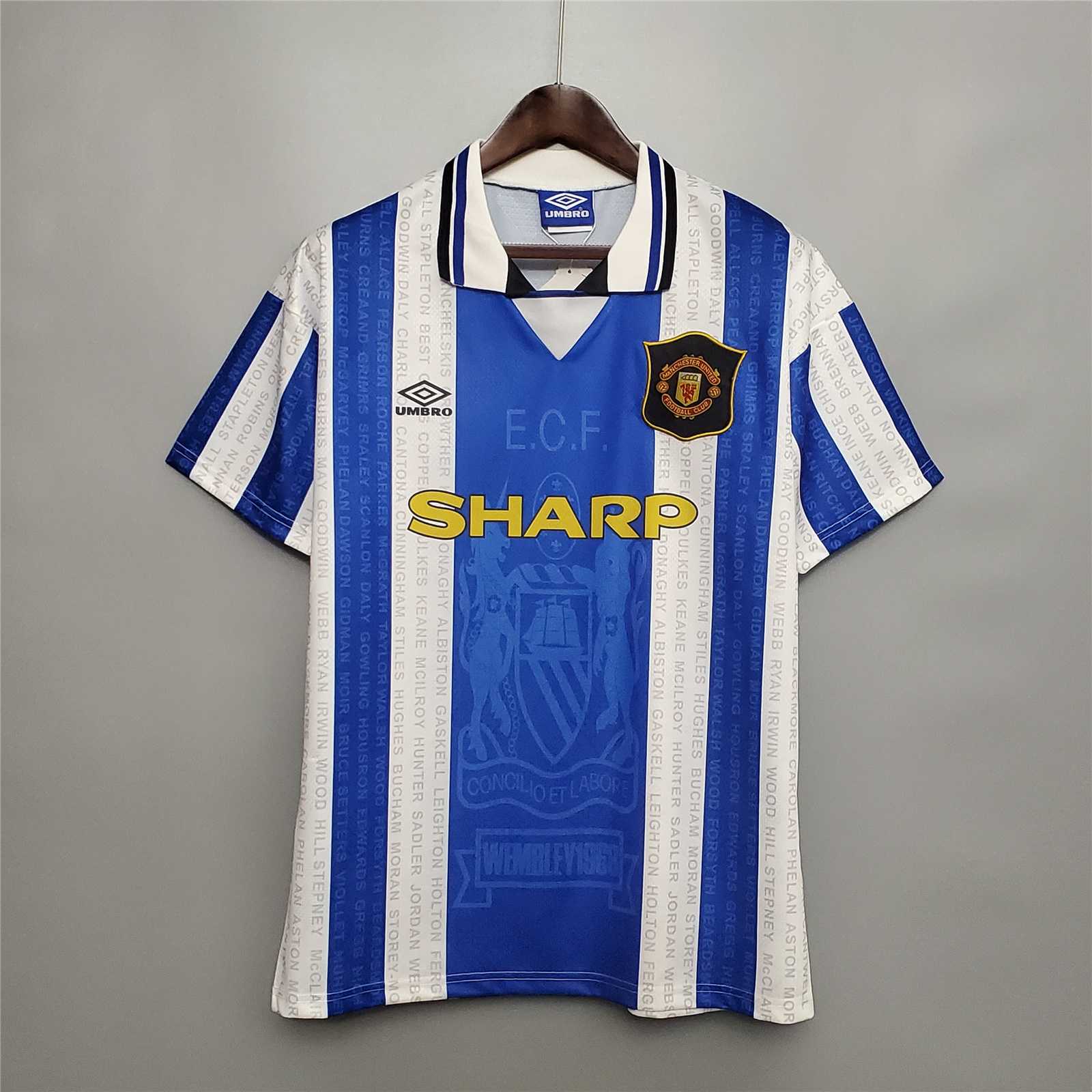 Manchester United Retro Third Away Football Jersey Shirt 1994/96 - sinoshirt