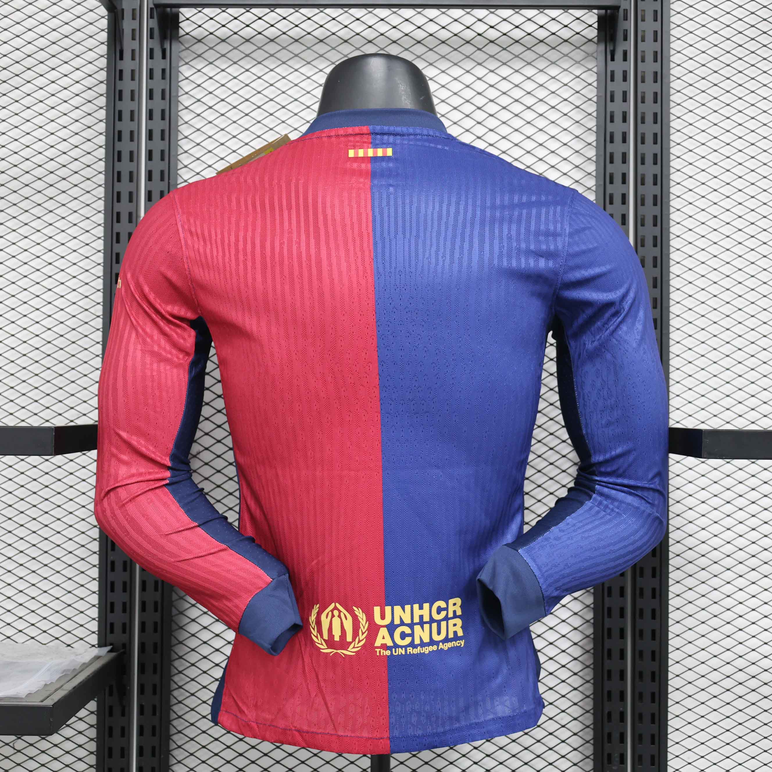 Authentic Soccer Jersey Barcelona Home Long Sleeve Shirt 2024/25 - sinoshirt