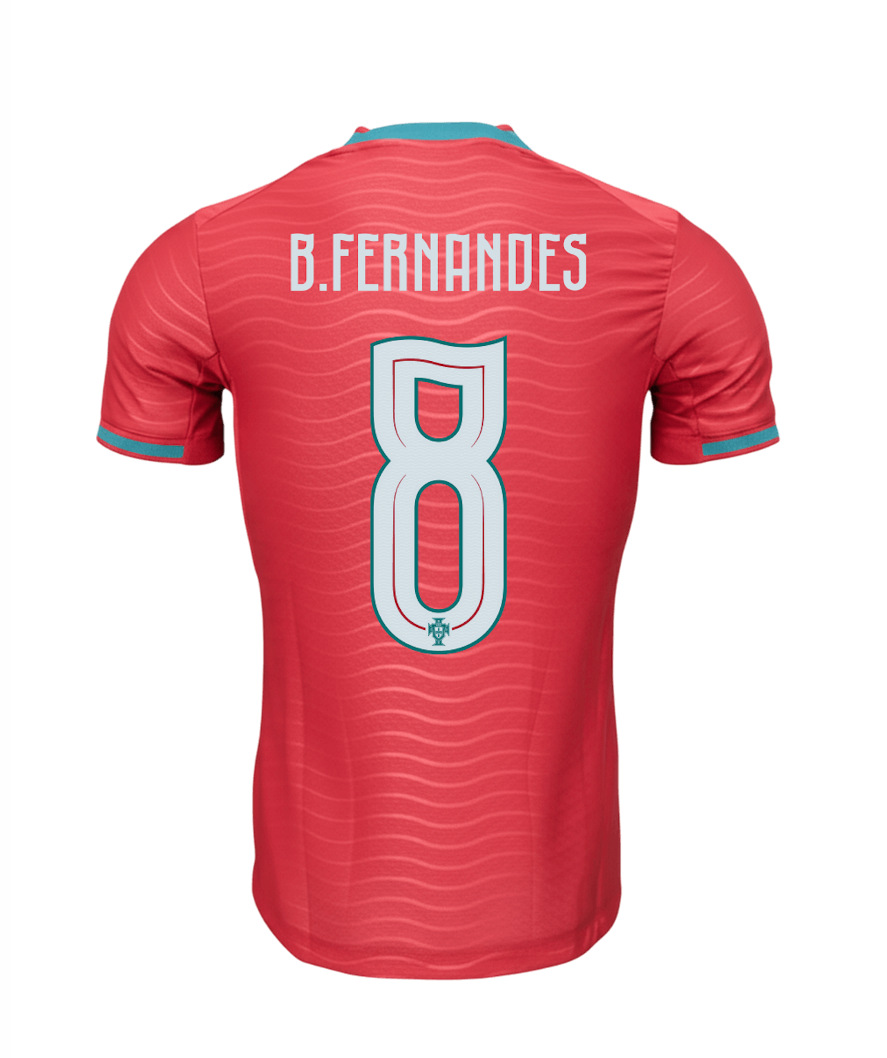 B.FERNANDES #8 Portugal Authentic Soccer Jersey Home Shirt World Cup 2026 - sinoshirt