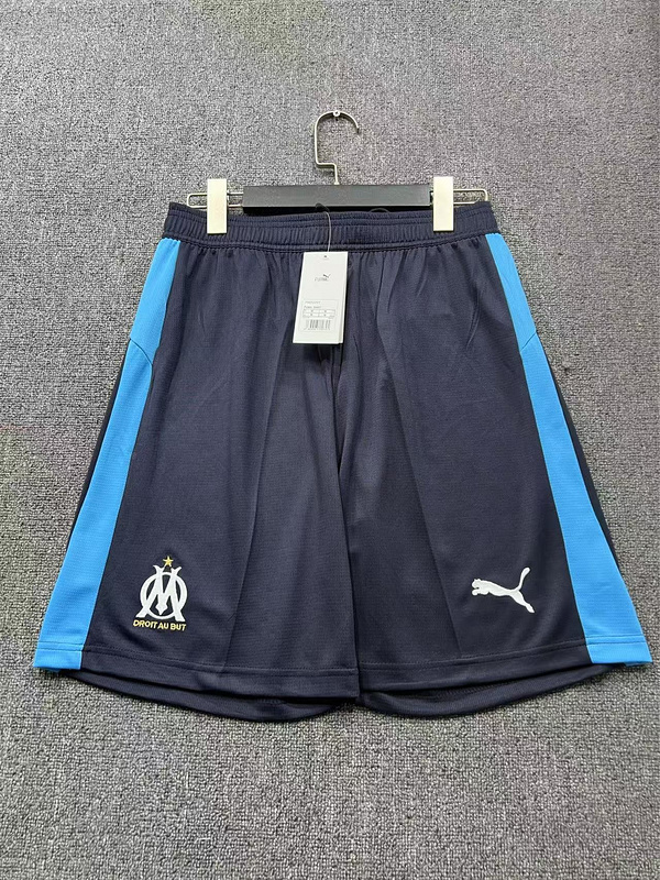 Marseille Soccer Jersey Away Custom Shorts 2025/26 - sinoshirt