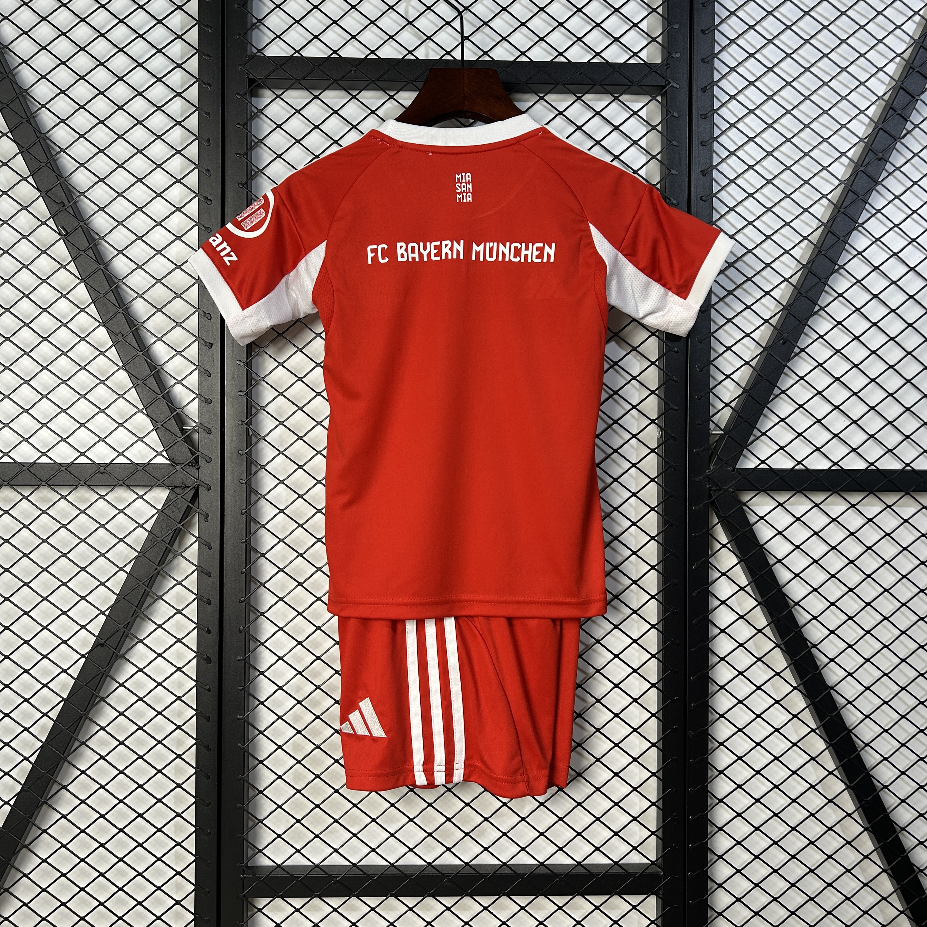 Bayern Munich Home Kids Kit Jerseys+Shorts 2025/26 - sinoshirt