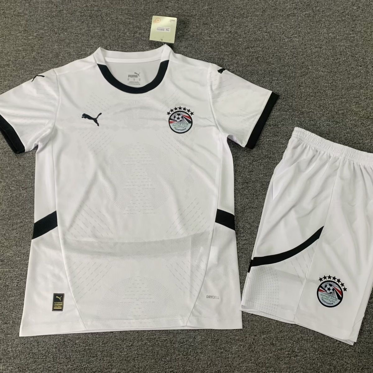 Egypt Soccer Jersey Away Kids Kit Jersey+Shorts 2024-25 - sinoshirt