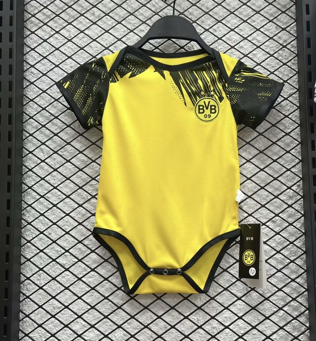 Borussia Dortmund Home Baby Uniform 2025/26 - sinoshirt