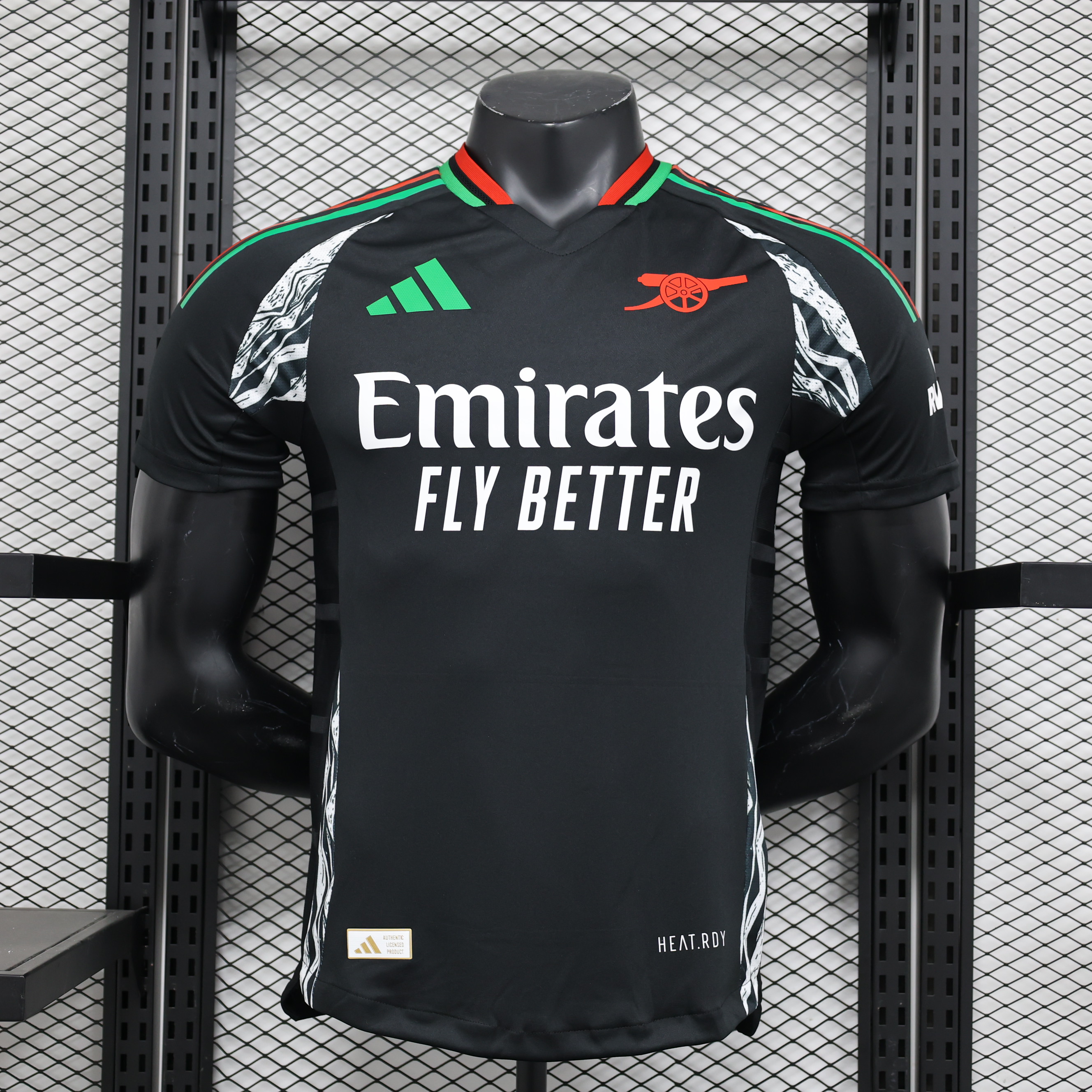 Arsenal Soccer Jersey Away Authentic Shirt 2024/25 - sinoshirt