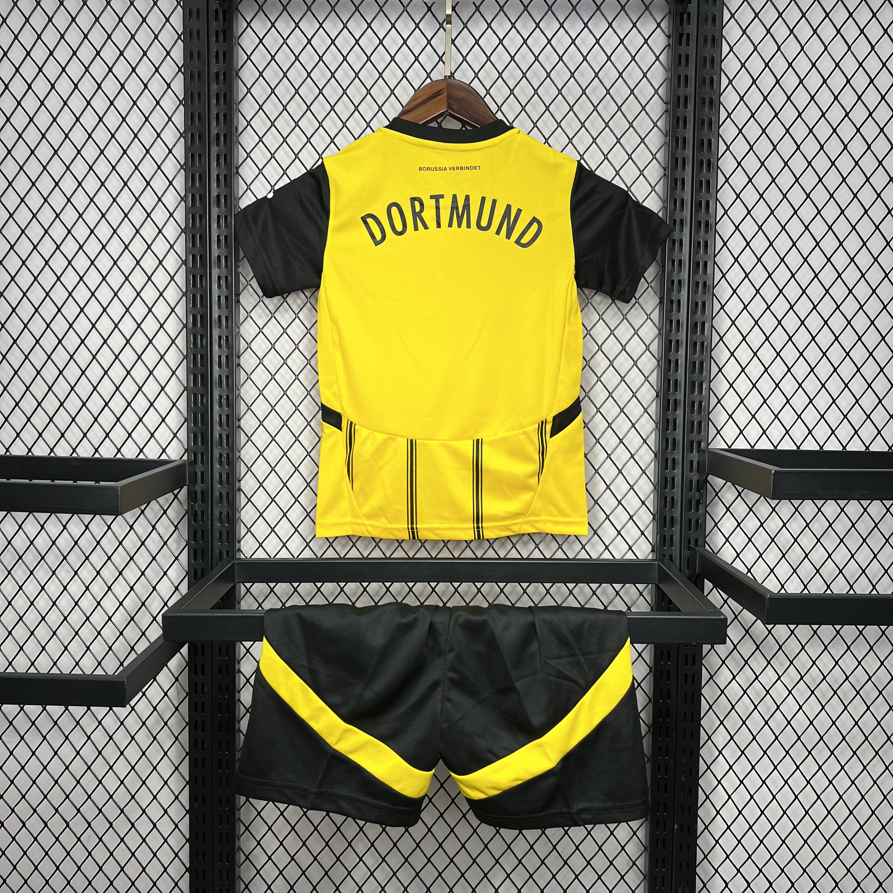 Borussia Dortmund Home Kids Kit Jersey+Shorts 2024/25 - sinoshirt