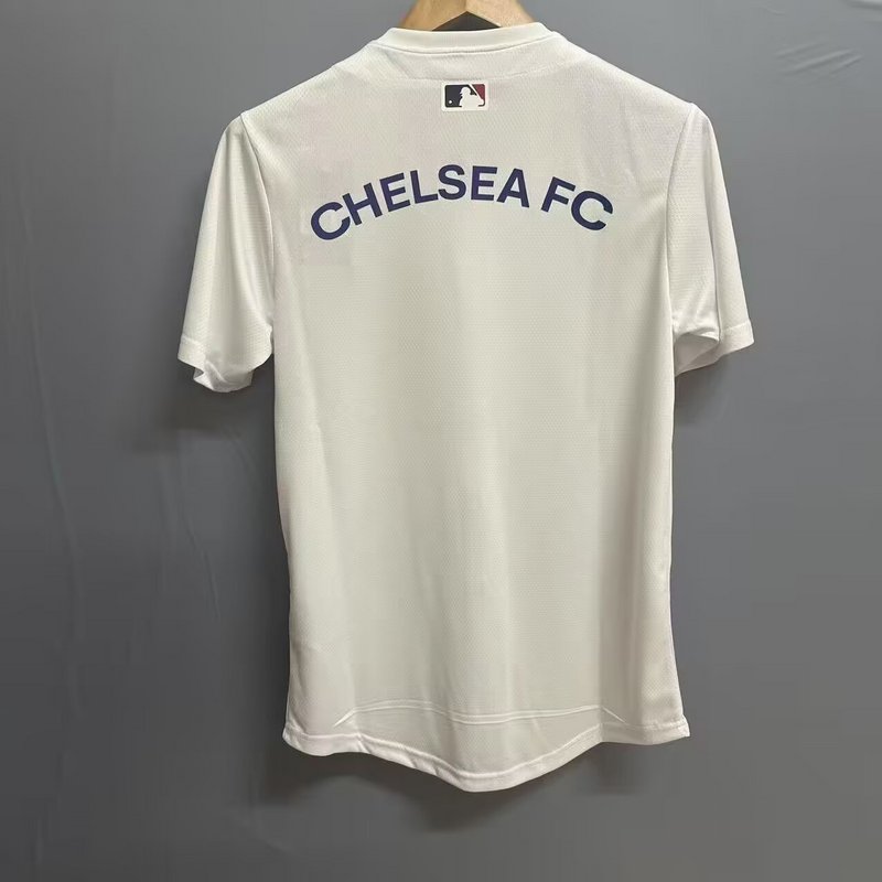 Chelsea White x US Pack Baseball Jersey Custom Shirt 2025/26 - sinoshirt