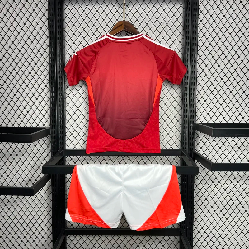 Manchester United Home Kids Kit Jersey+Shorts 2024/25 - sinoshirt