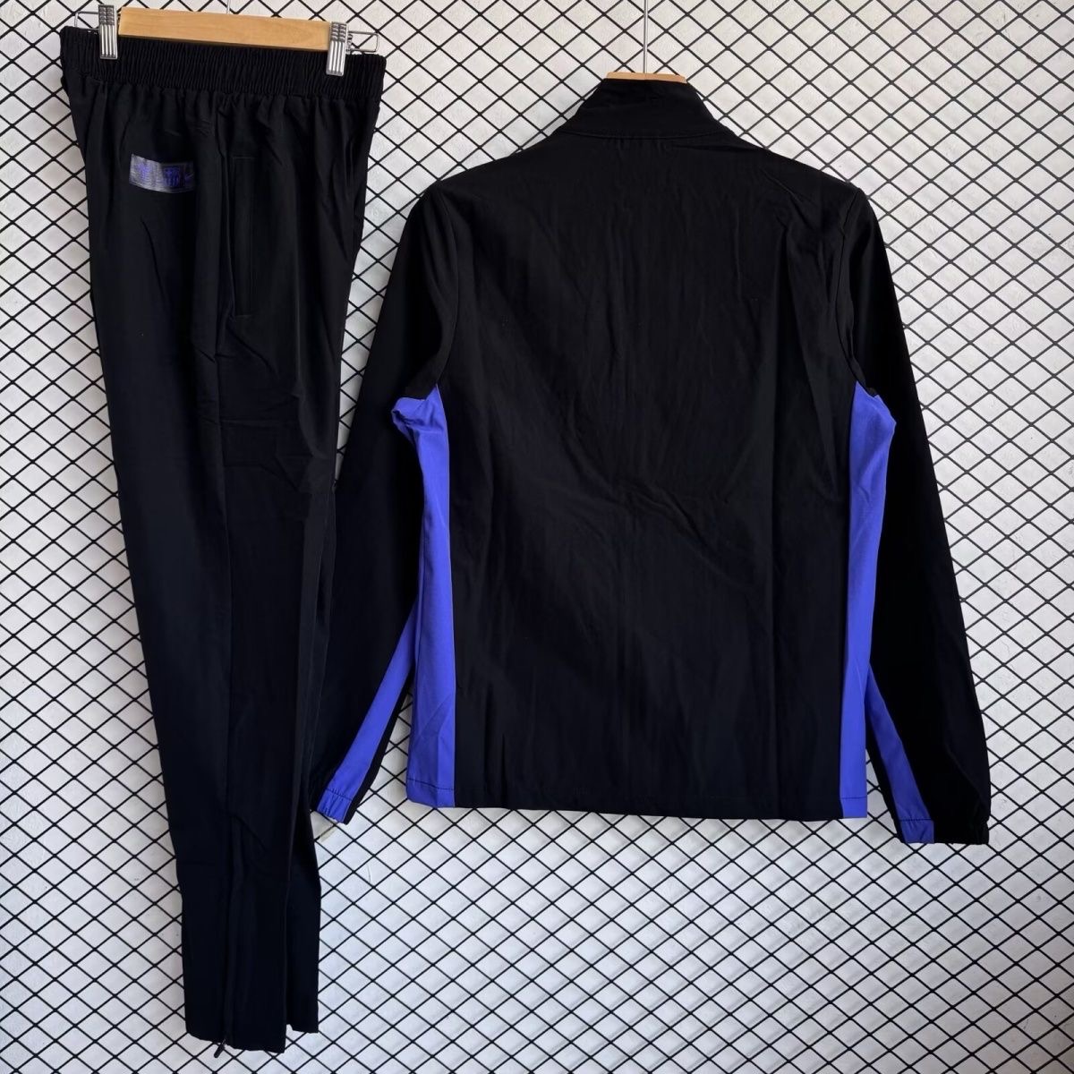 Barcelona Windbreaker With Pants Black 2025/26 - sinoshirt