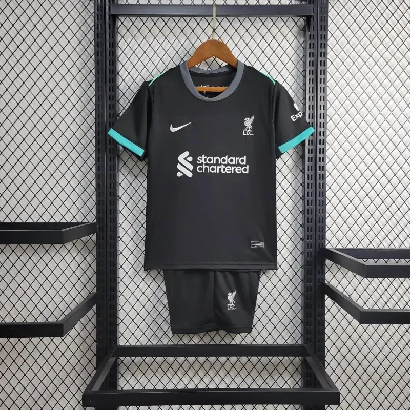 Liverpool Football Jersey Away Kids Kit Jersey+Shorts 2024/25 - sinoshirt