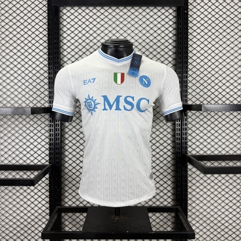 Napoli Authentic Soccer Jersey Away Shirt 2025/26 - Champions League - sinoshirt