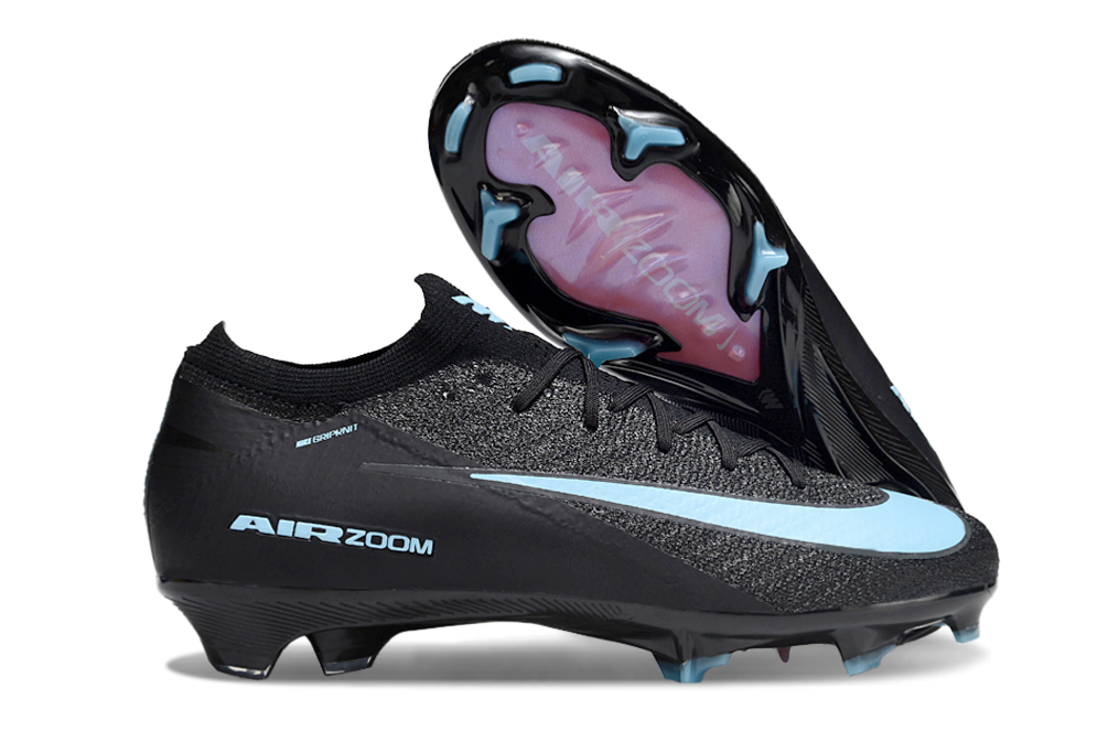 N Air Zoom Mercurial Vapor 16 Elite FG Shadow - BlackIce Blue - sinoshirt