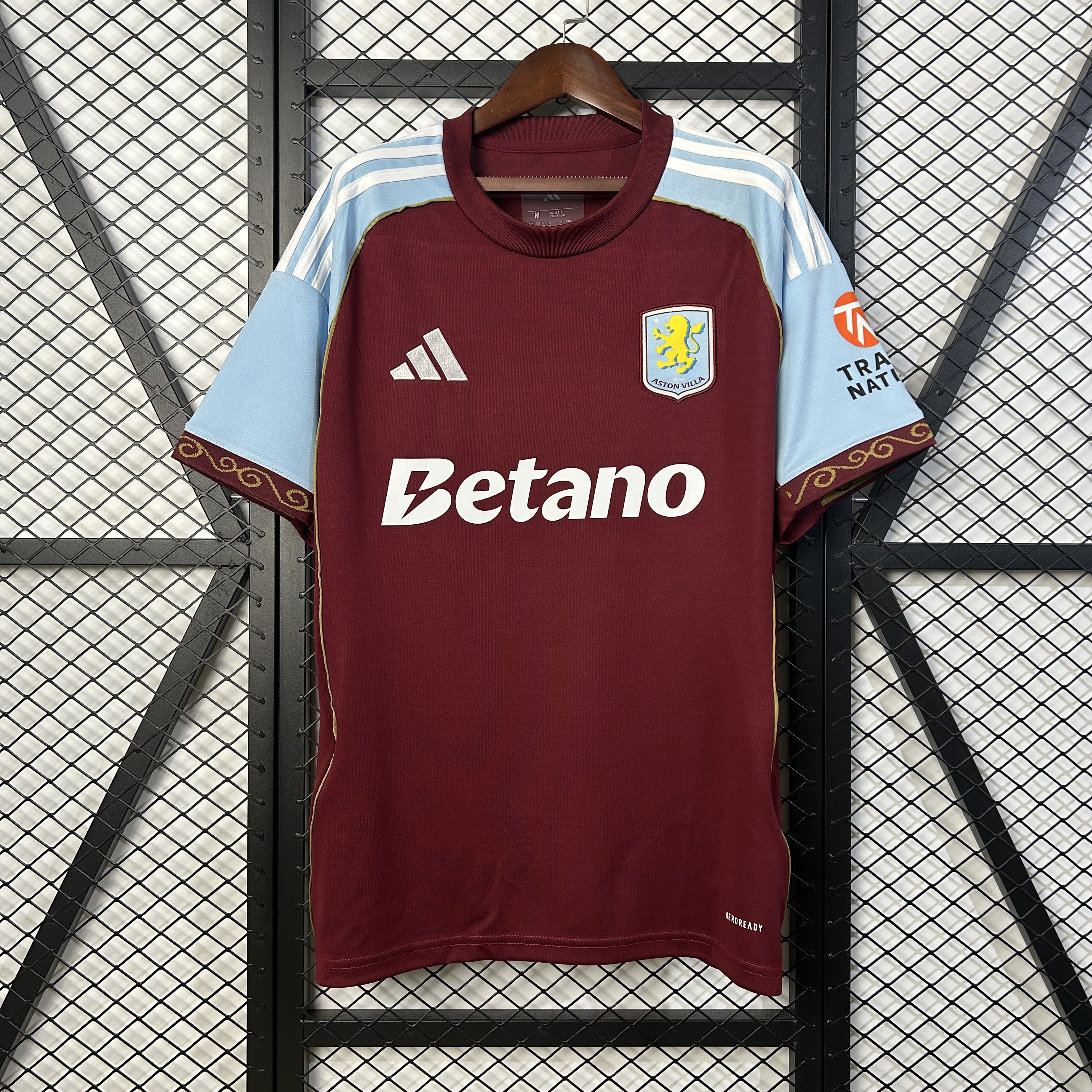 Aston Villa Football Jersey Home Custom Shirt 2025/26 - sinoshirt