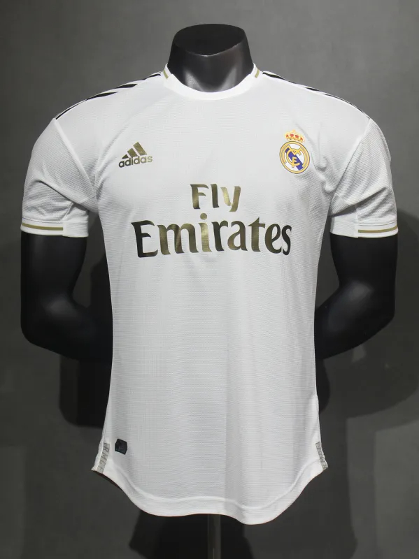 Real Madrid Authentic Retro Jersey Home Soccer Shirt 2019/20 - sinoshirt