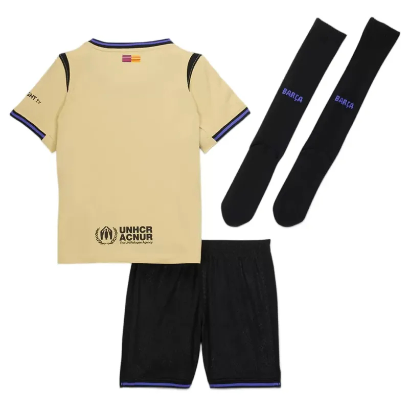 Barcelona Football Jersey Away Kids Full Kit 2025/26 - sinoshirt