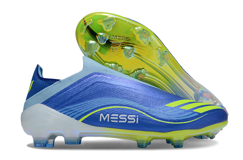 F50 Messi Elite FG VIS10N - Royal Blue/Solar Yellow/Semi Blue Burst - sinoshirt