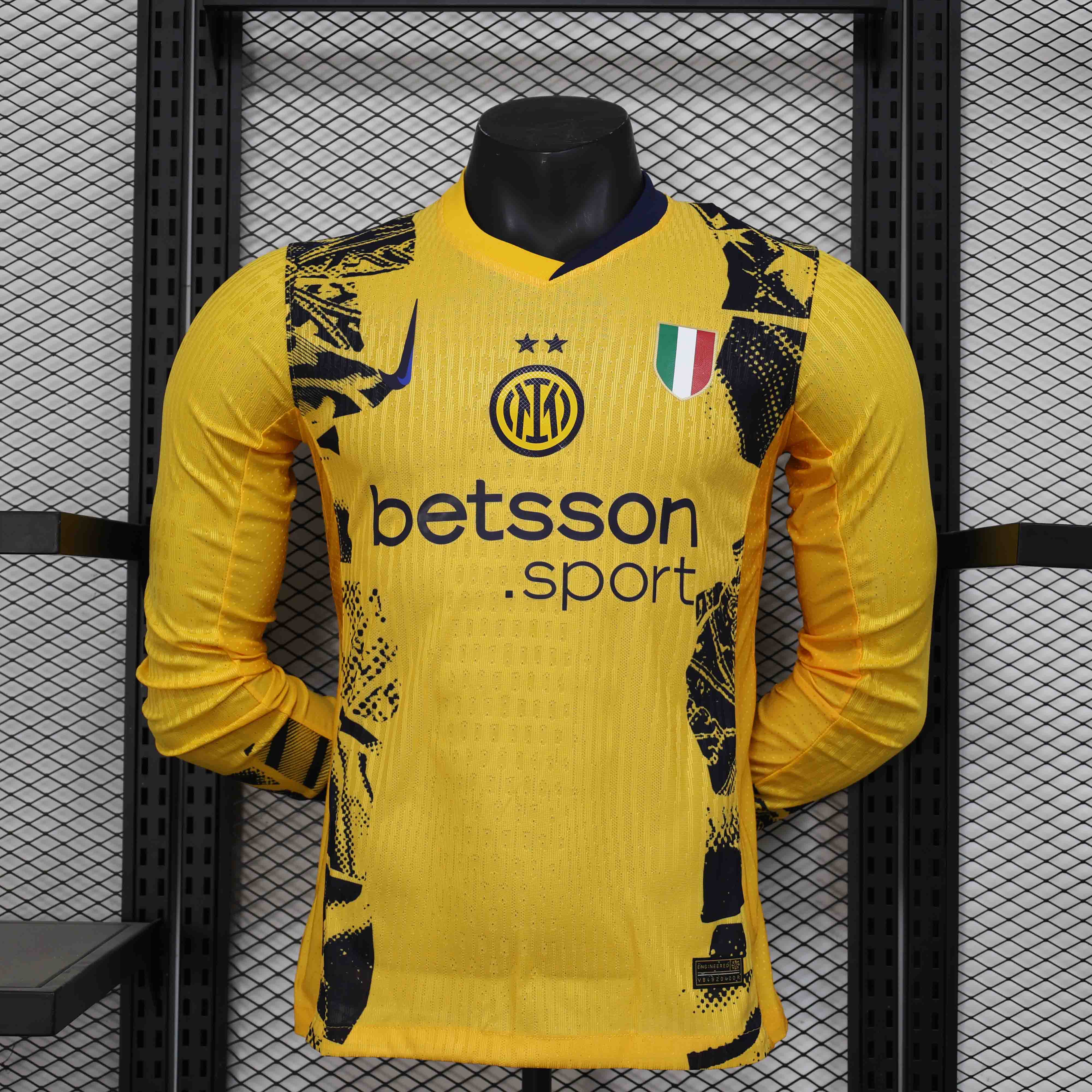 Authentic Soccer Jersey Inter Milan Third Away Long Sleeve Shirt 2024/25 - sinoshirt