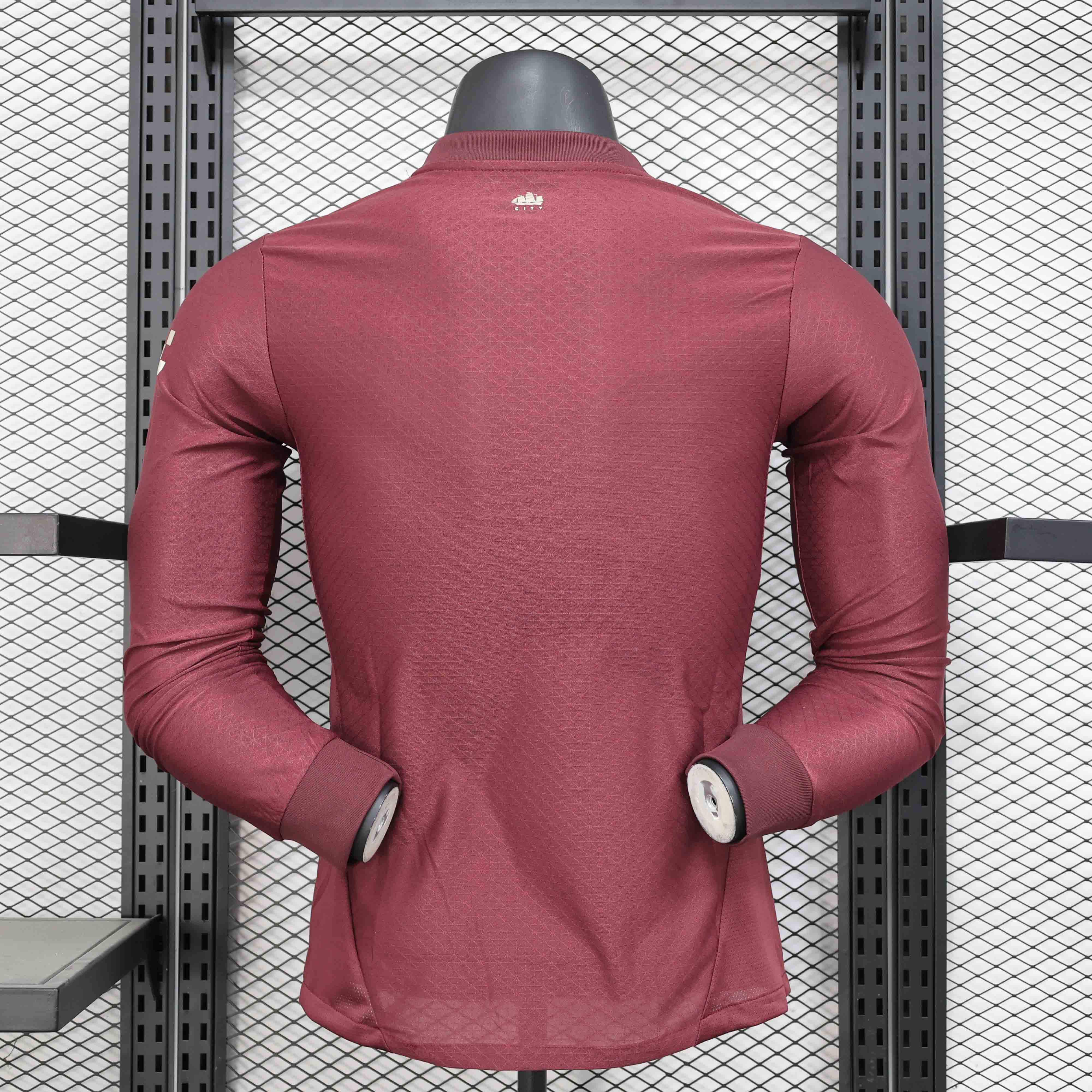 Manchester City Authentic Third Away Long Sleeve Football Jersey Shirt 2024/25 - sinoshirt