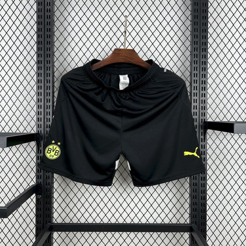 Borussia Dortmund Black Custom Shorts 2025/26 - sinoshirt