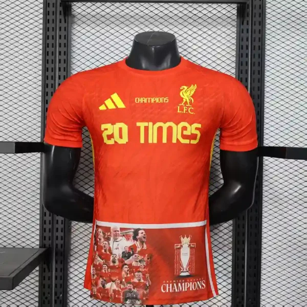 Liverpool Authentic Football Jersey Red Special Edition Shirt 2025/26 - sinoshirt