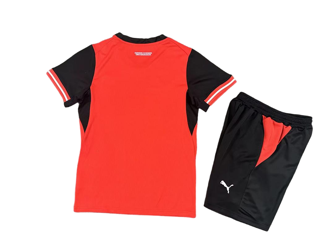 Austria Soccer Jersey Home Kids Kit Jersey+Shorts World Cup 2026 - sinoshirt