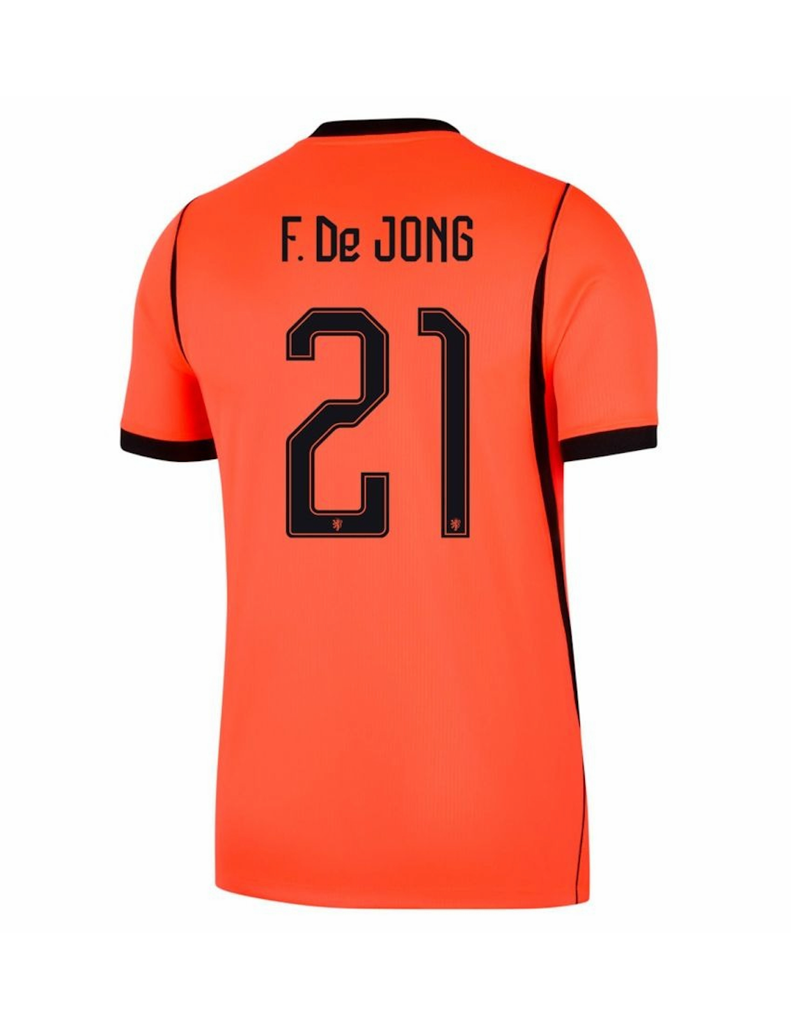 F.DE JONG #21 Netherlands Football Jersey Home Custom Shirt World Cup 2026 - sinoshirt