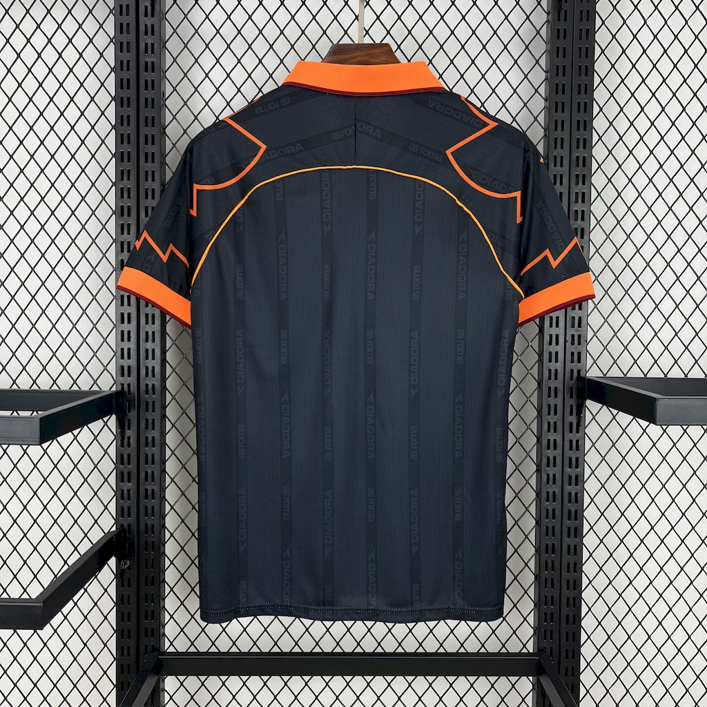 Roma Retro Soccer Jersey Away Custom Shirt 1999/00 - sinoshirt