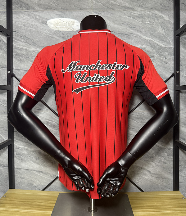Manchester United Authentic x US Pack Baseball Jersey Shirt 2025/26 - sinoshirt