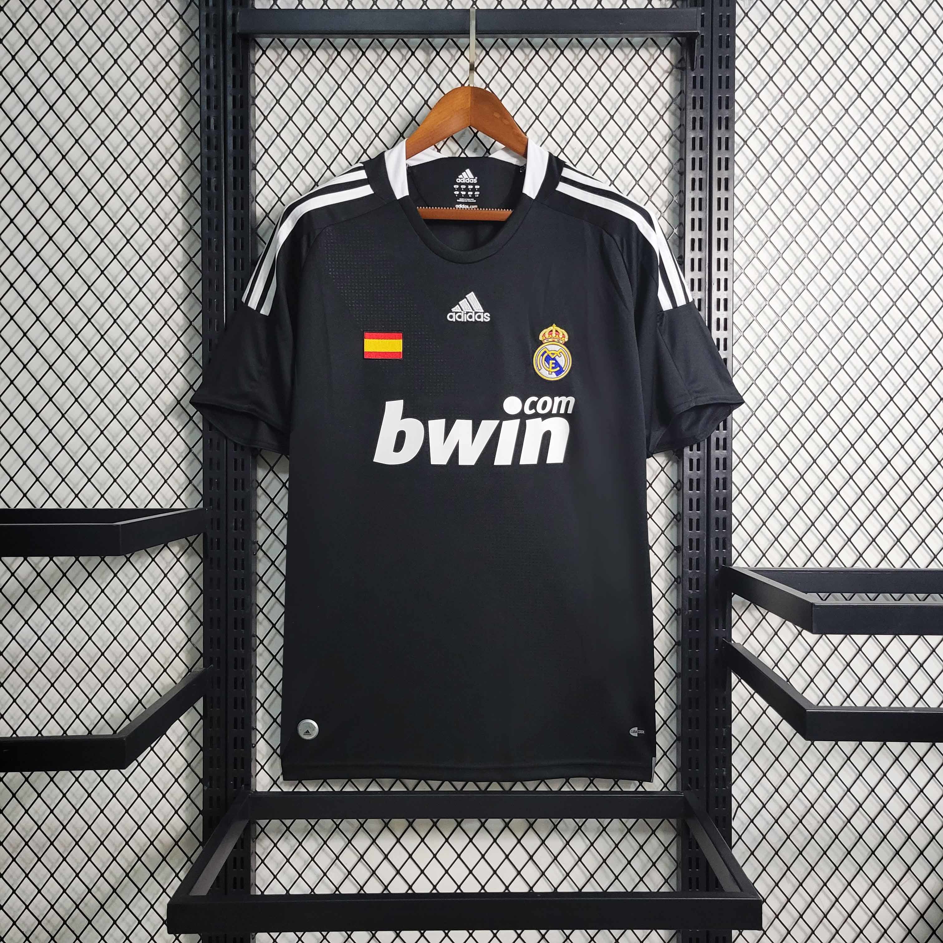Real Madrid Retro Jersey Third Away Custom Soccer Shirt 2008/09 - sinoshirt