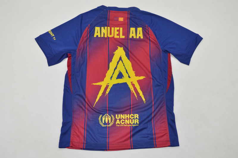 Barcelona Soccer Jersey Home Special Edition Custom Shirt 2025/26 - sinoshirt