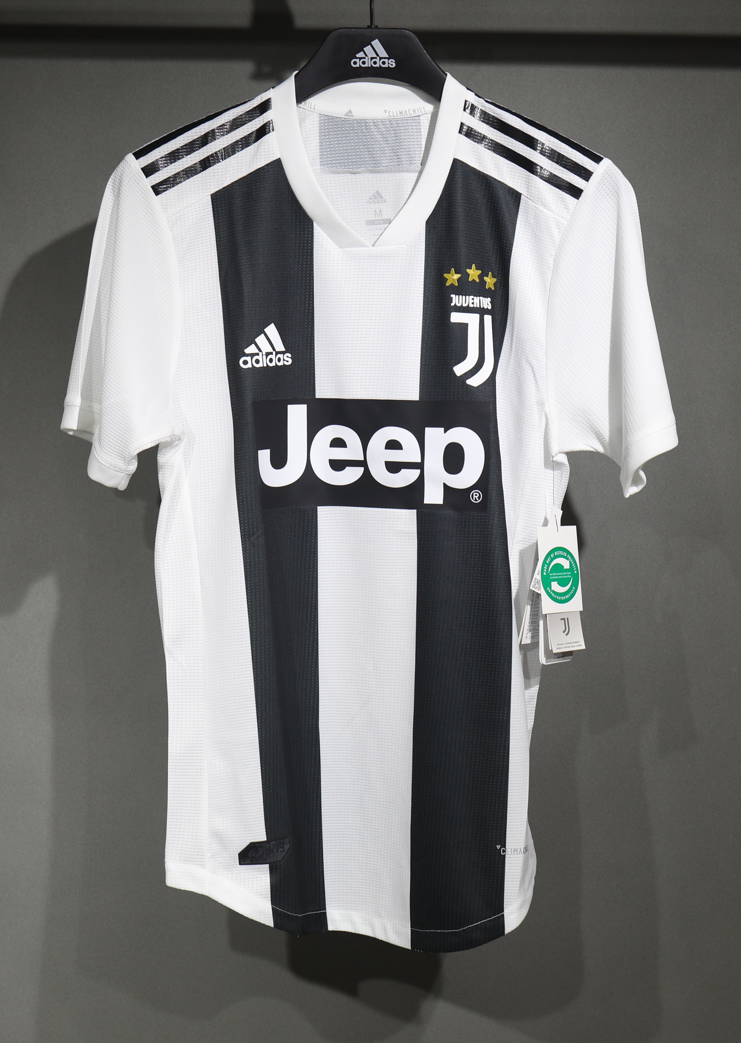 Juventus Retro Authentic Soccer Jersey Home Shirt 2018-19 - sinoshirt