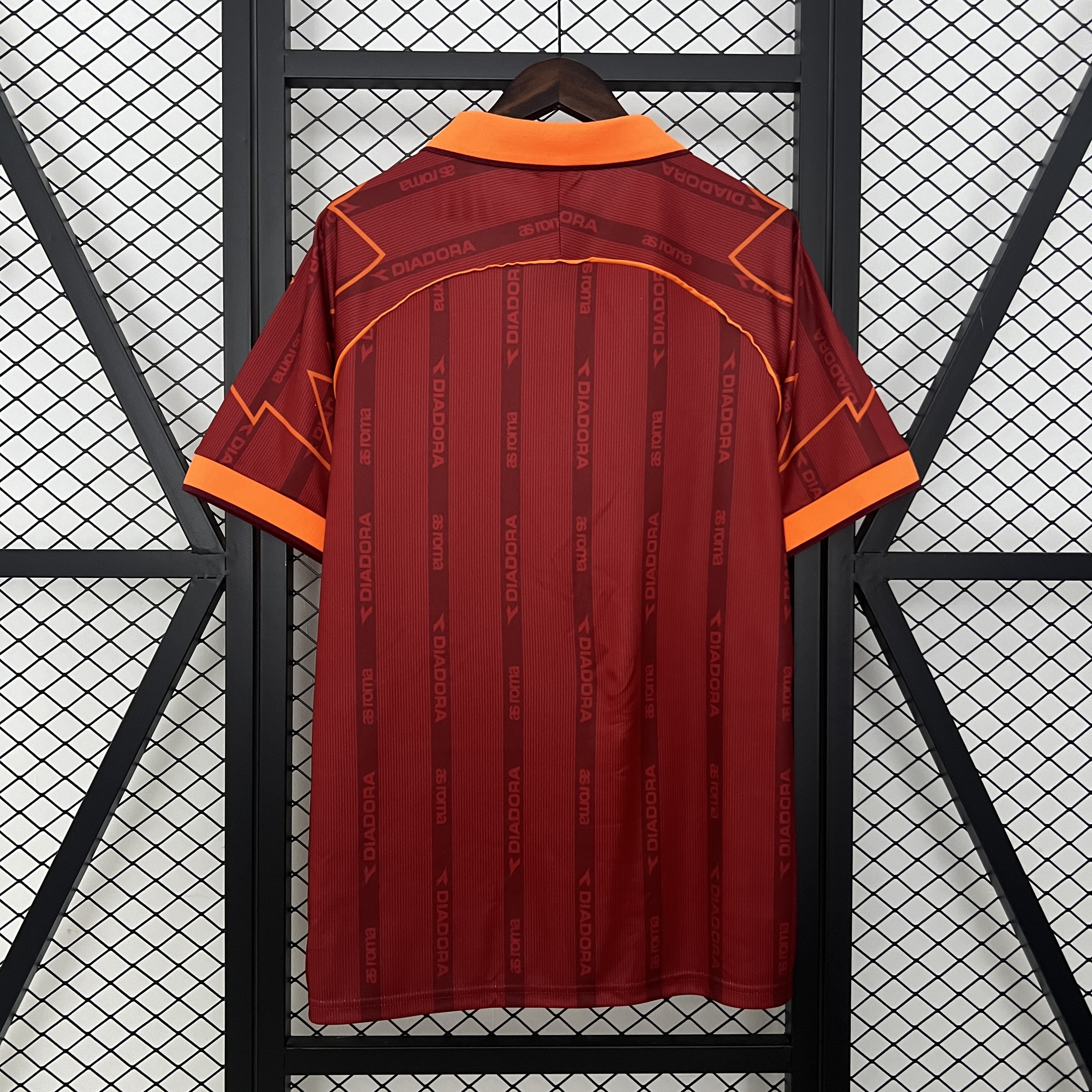 Roma Retro Soccer Jersey Home Custom Shirt 1999/00 - sinoshirt