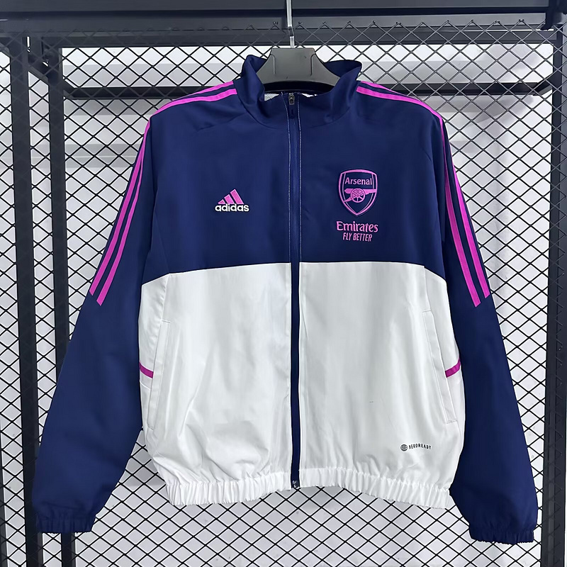 Arsenal Windbreaker Jacket White 2025/26 - sinoshirt