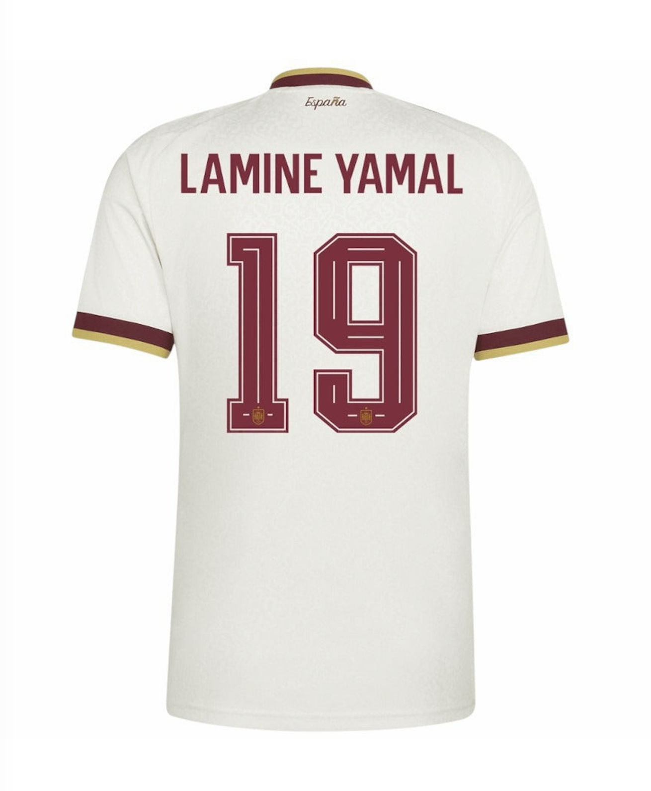 LAMINE YAMAL #19 Spain Football Jersey Away Custom Shirt World Cup 2026 - sinoshirt