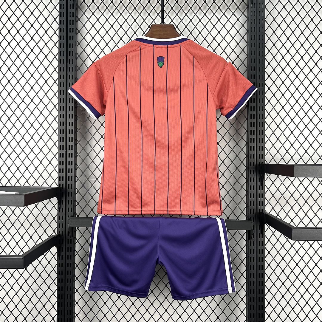 Scotland Soccer Jersey Away Kids Kit Jersey+Shorts World Cup 2026 - sinoshirt