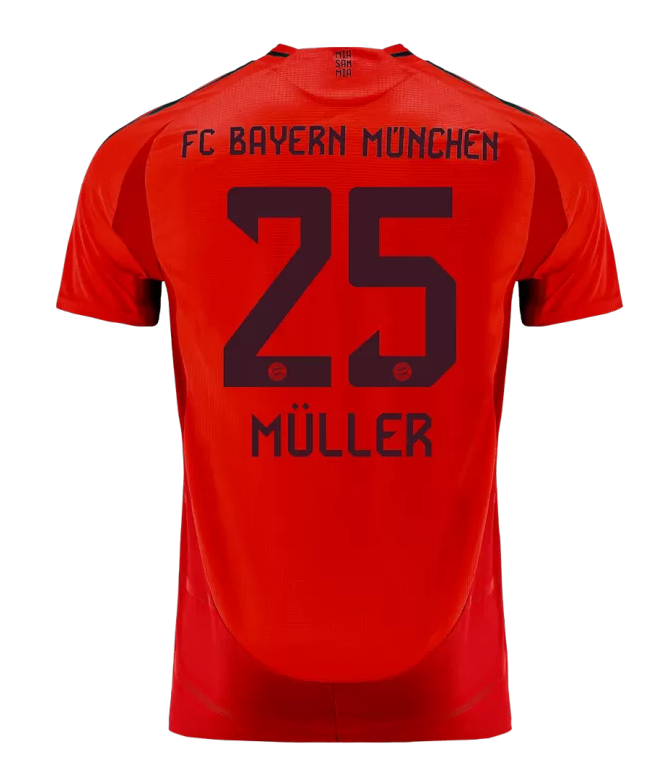MÜLLER #25 Bayern Munich Home Jersey Player Version 2024/25 - sinoshirt