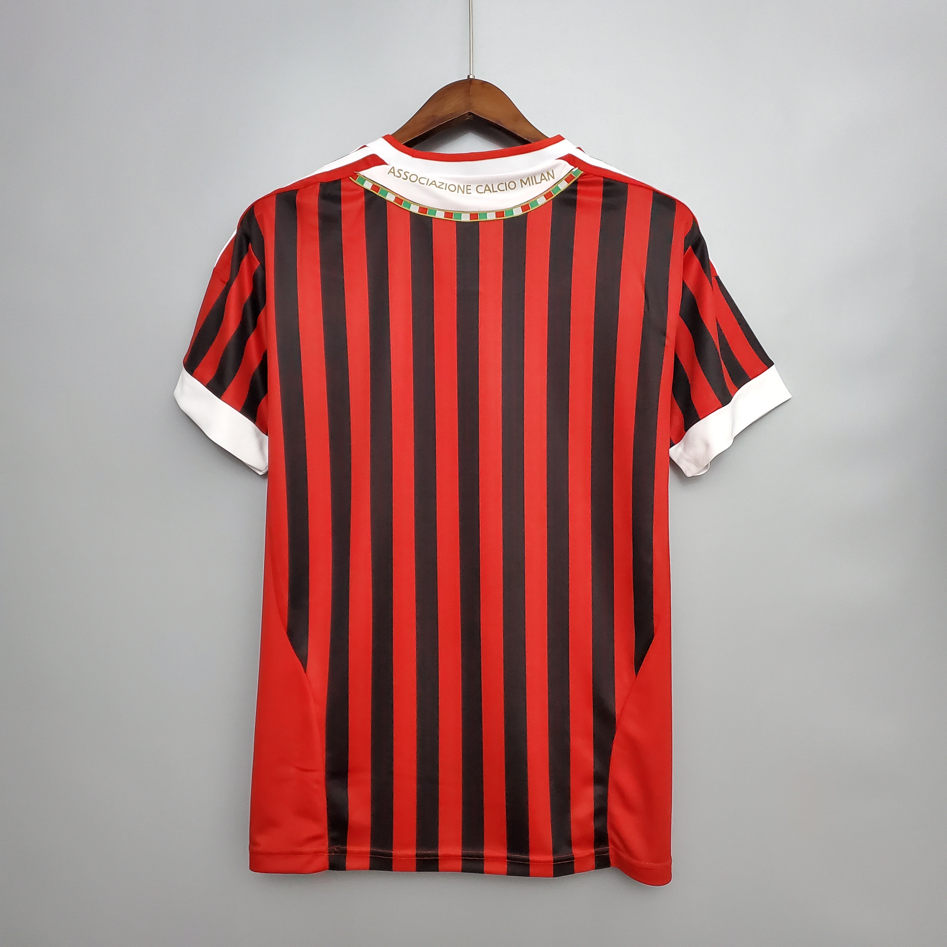 AC Milan Retro Soccer Jersey Home Custom Shirt 2011/12 - sinoshirt
