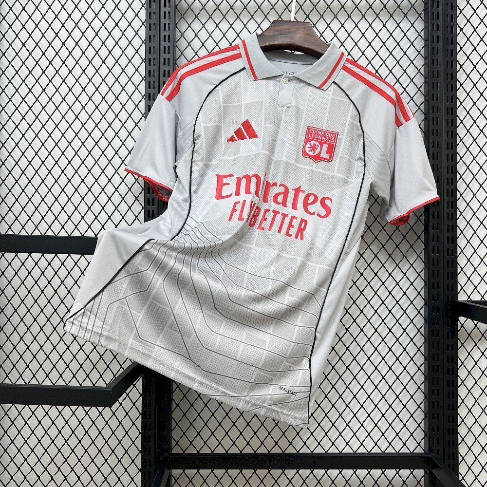 Olympique Lyonnais Soccer Jersey Third Away Custom Shirt 2025-26 - sinoshirt