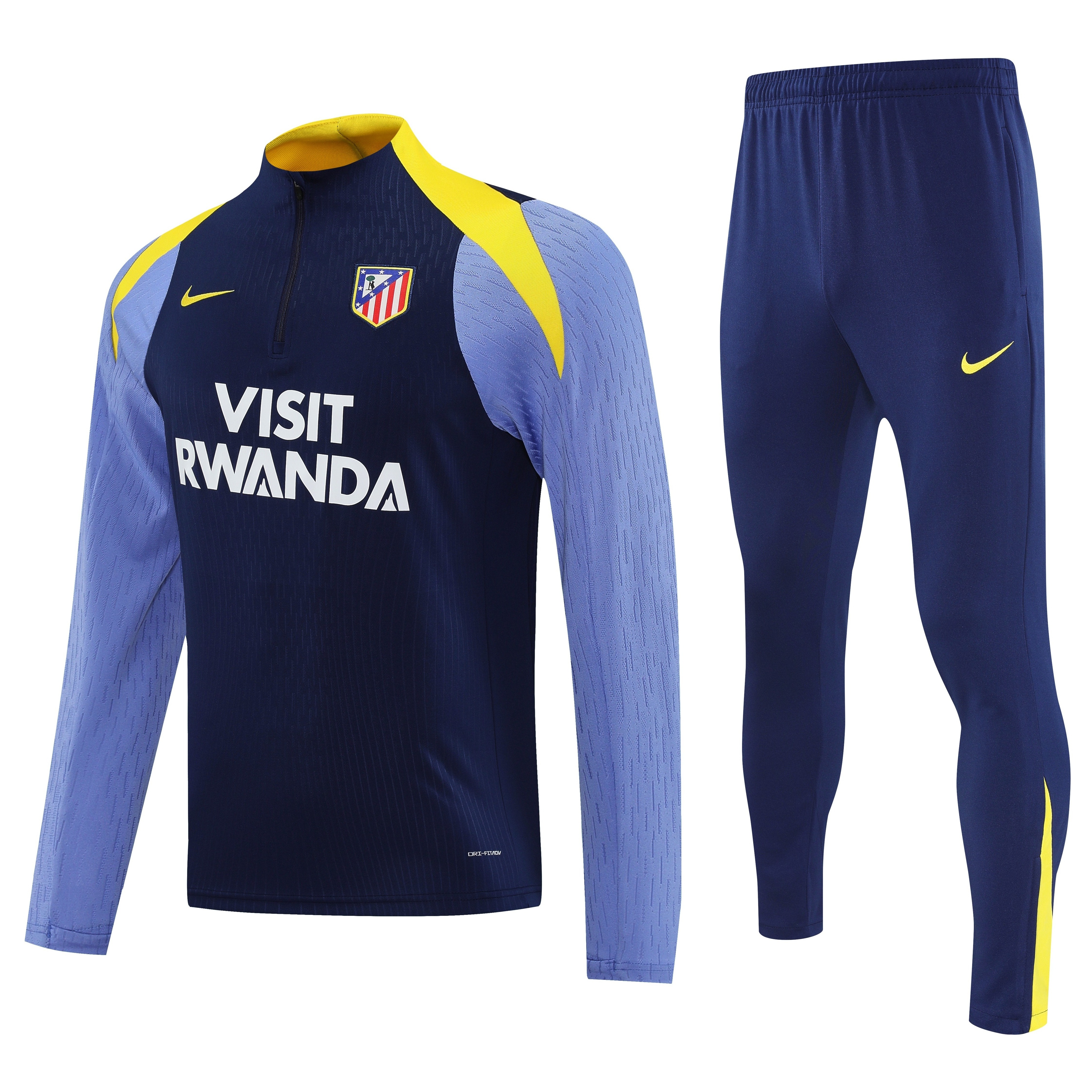 Atletico Madrid Authentic Training Kit (Sweatshirt+Pants) 2025/26 - Player Version - sinoshirt