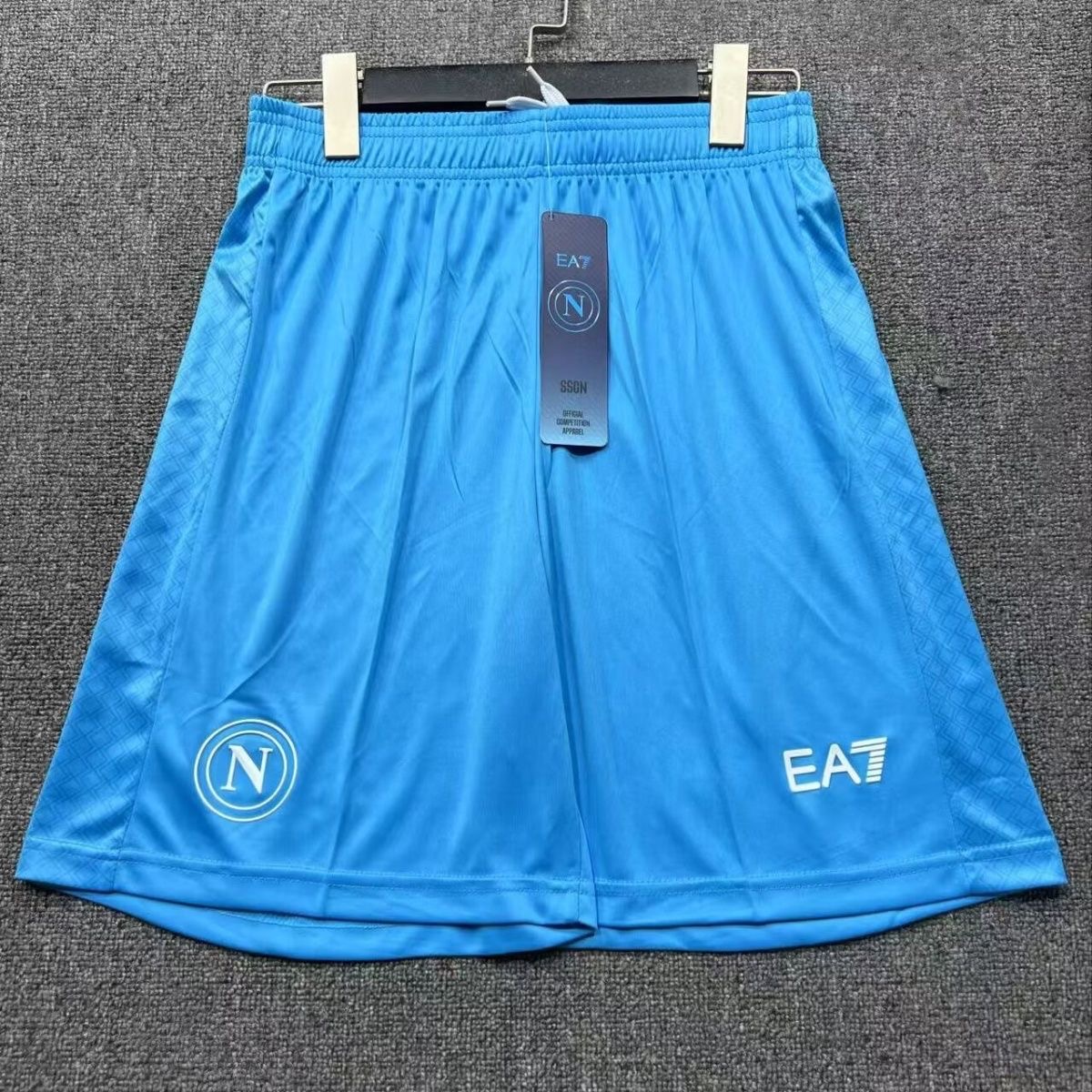 Napoli Soccer Jersey Blue Custom Shorts 2025-26 - sinoshirt